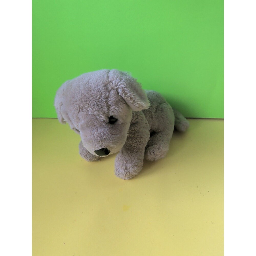 Vtg Douglas Little Cuddler’s Sitting Golden Retriever Puppy Dog Plush 10" 1993